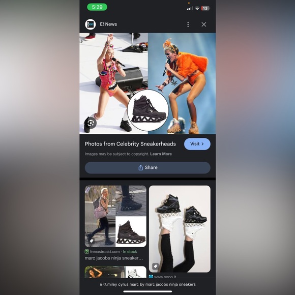 I’m selling a pair of couture mark by Mark Jacobs ninja sneakers - Picture 10 of 10